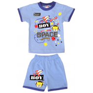 20-200415 "SPACE BOY", костюм для мальчика, 1-4 года, голубой 20-200415 "SPACE BOY", костюм для мальчика, 1-4 года, голубой
